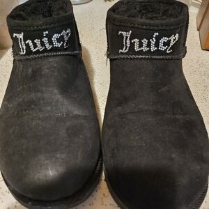 Juicy Couture Black Ankle Boots